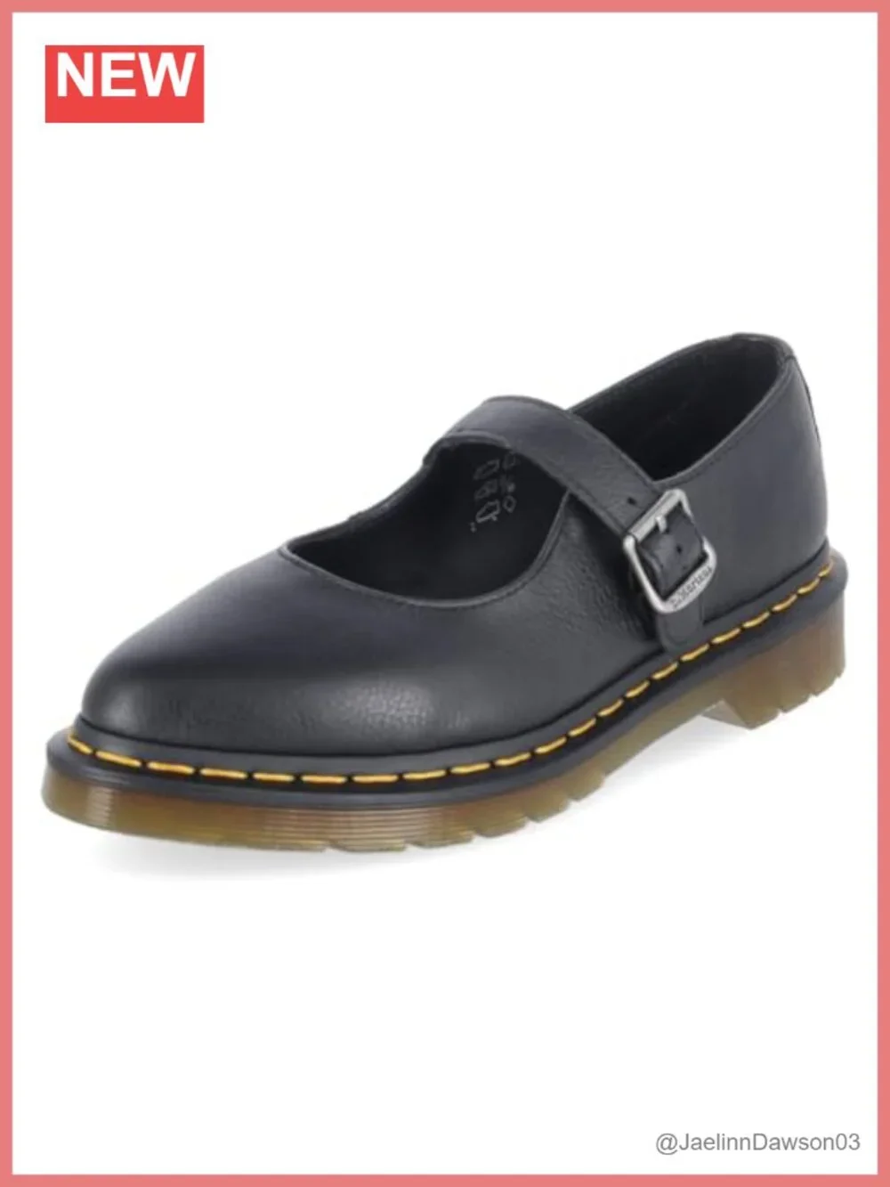 Leather Mary Jane Flats with Goodyear Welted Sole
